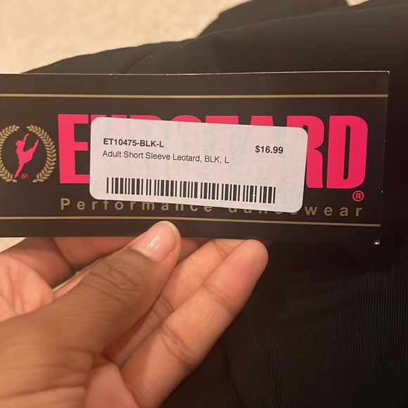 Eurotard Adult Short Sleeve Leotard - Picture 4 of 4